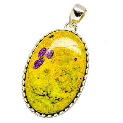 Stichtite Pendants handcrafted by Ana Silver Co - PD16192 - Photo 2