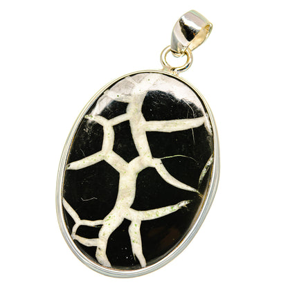 Septarian Geode Pendants handcrafted by Ana Silver Co - PD16200