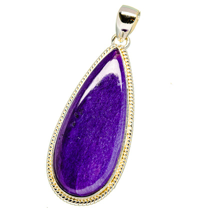 Charoite Pendants handcrafted by Ana Silver Co - PD16204