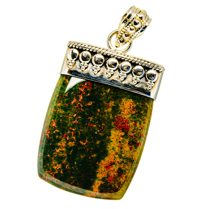 Bloodstone Pendants handcrafted by Ana Silver Co - PD16206