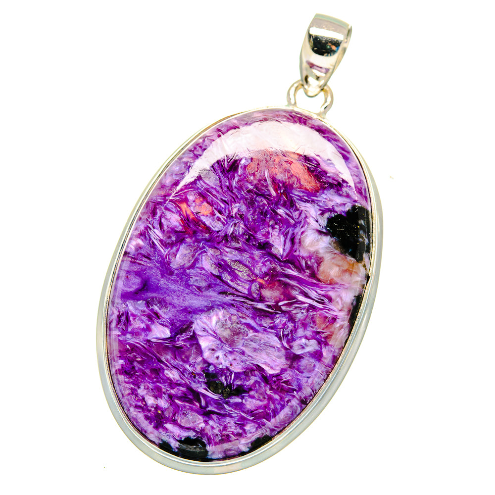 Charoite Pendants handcrafted by Ana Silver Co - PD16219