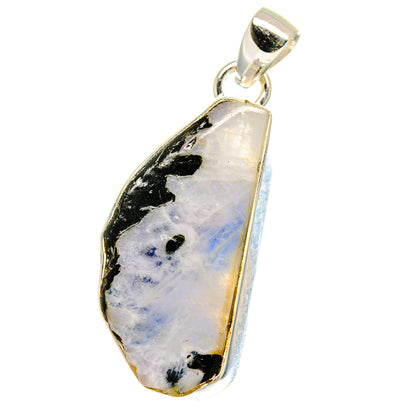 Rainbow Moonstone Pendants handcrafted by Ana Silver Co - PD16221