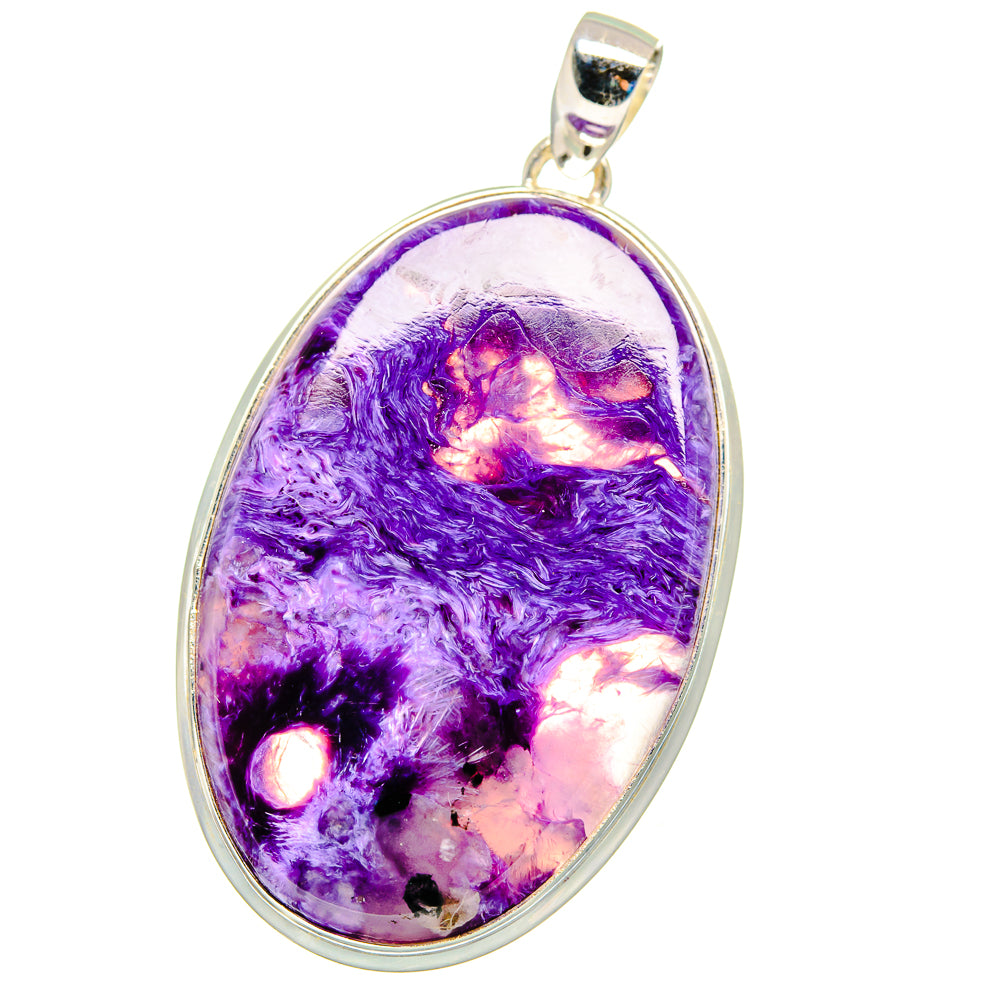 Charoite Pendants handcrafted by Ana Silver Co - PD16223