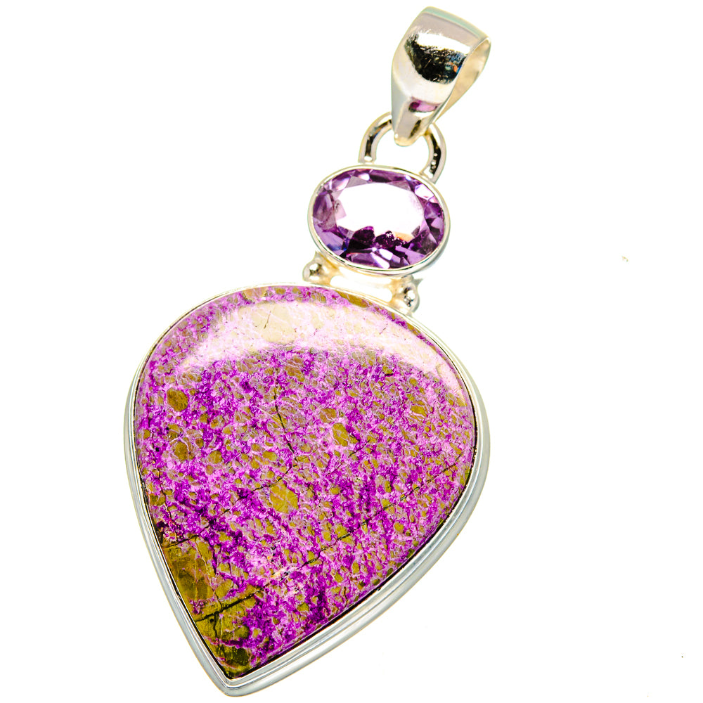 Stichtite Pendants handcrafted by Ana Silver Co - PD16240