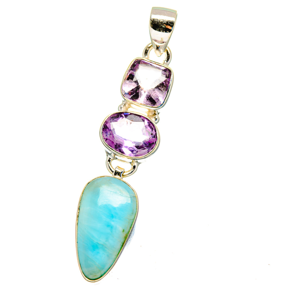 Larimar Pendants handcrafted by Ana Silver Co - PD16246