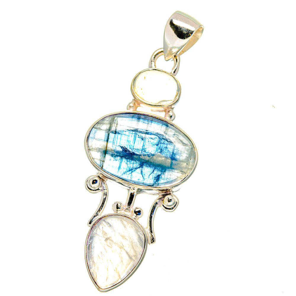 Kyanite Pendants handcrafted by Ana Silver Co - PD16262