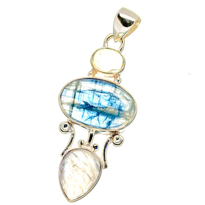 Kyanite Pendants handcrafted by Ana Silver Co - PD16262