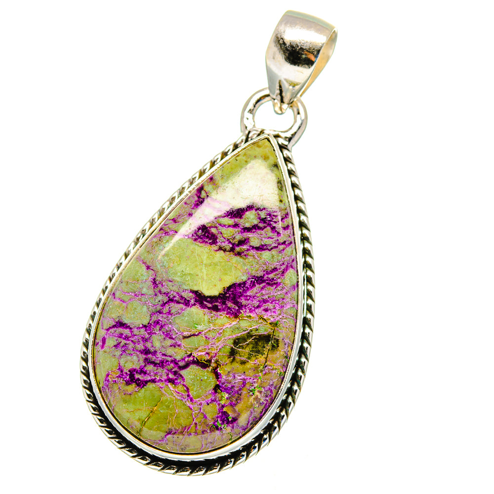 Stichtite Pendants handcrafted by Ana Silver Co - PD16272