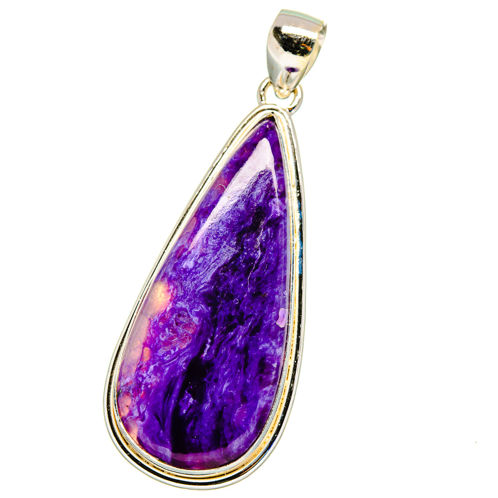 Charoite Pendants handcrafted by Ana Silver Co - PD16273