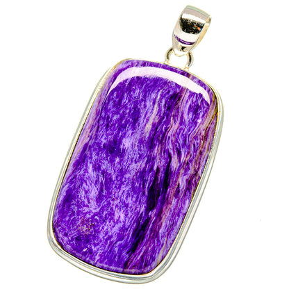 Charoite Pendants handcrafted by Ana Silver Co - PD16288