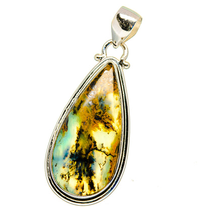 Peruvian Opal Pendants handcrafted by Ana Silver Co - PD16326