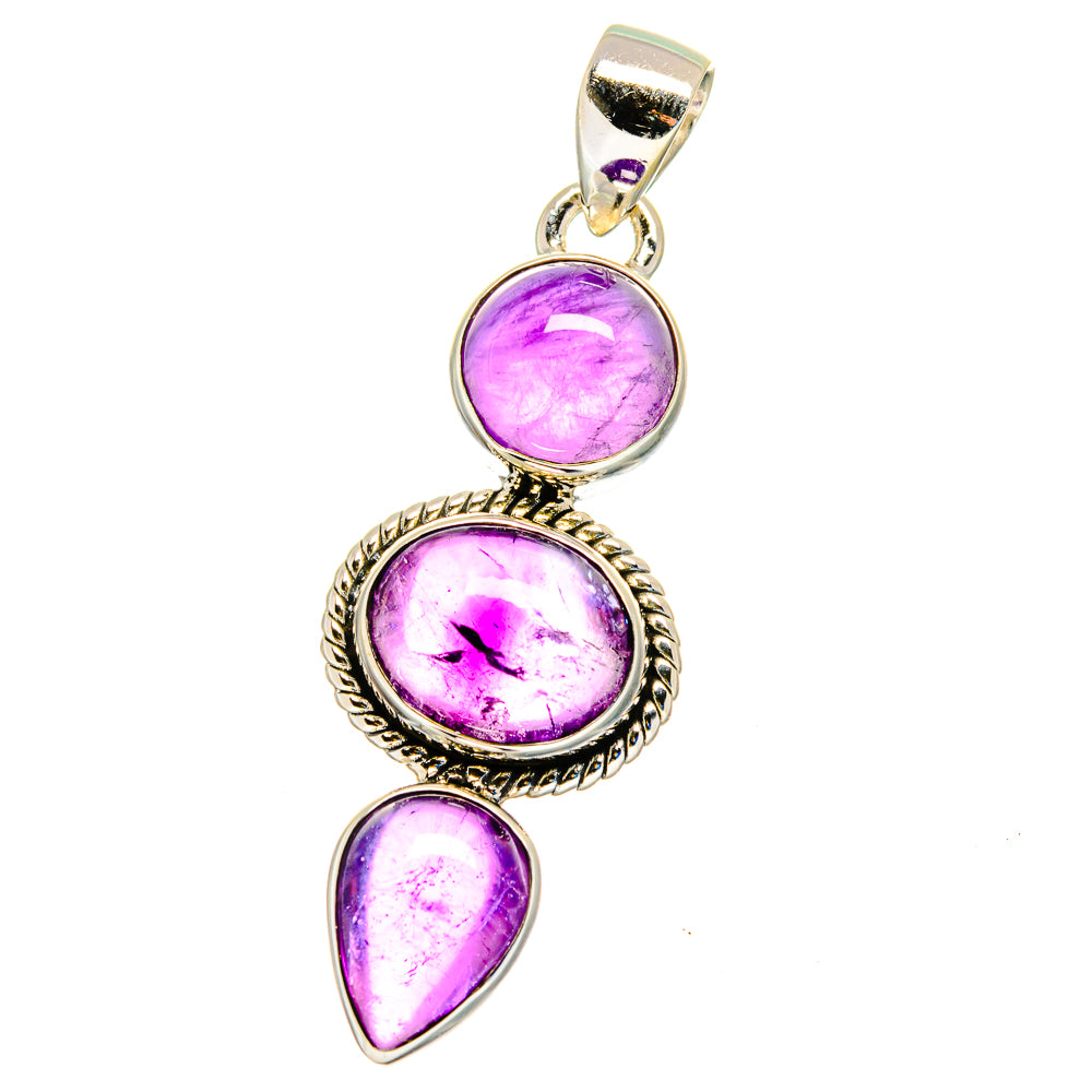 Amethyst Pendants handcrafted by Ana Silver Co - PD16327