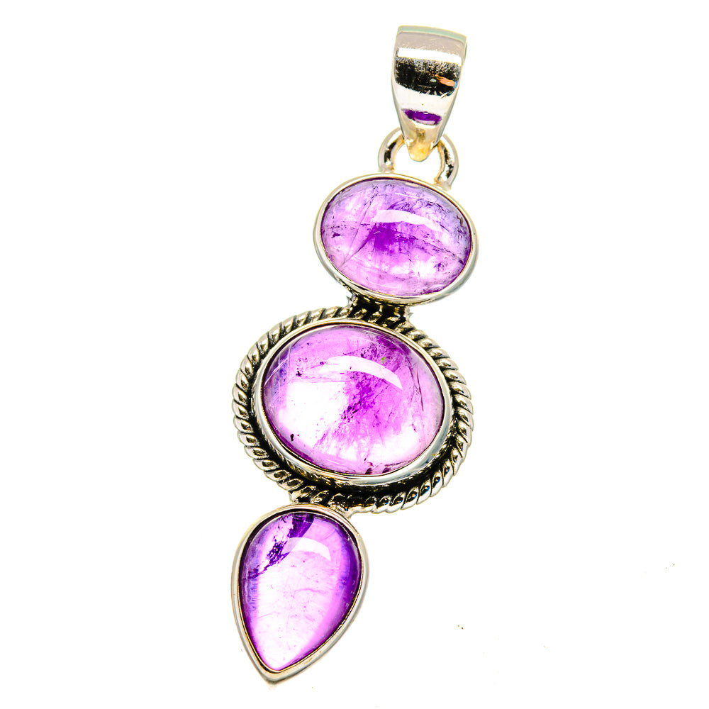 Amethyst Pendants handcrafted by Ana Silver Co - PD16328