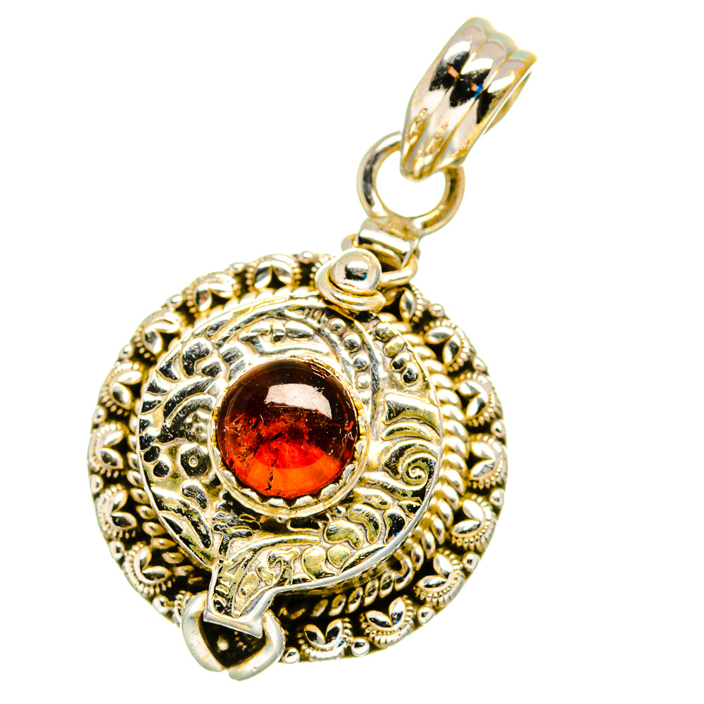 Garnet Pendants handcrafted by Ana Silver Co - PD16338