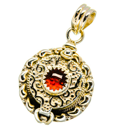 Garnet Pendants handcrafted by Ana Silver Co - PD16340