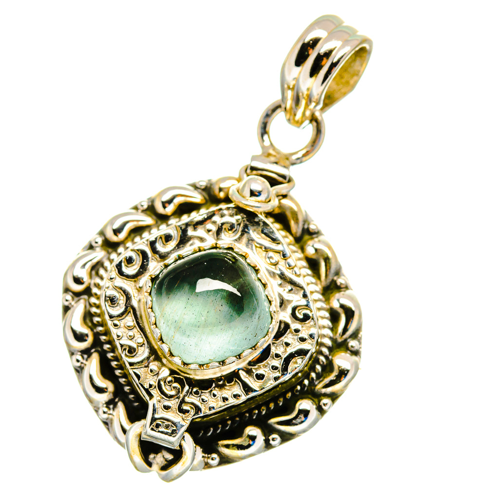 Aquamarine Pendants handcrafted by Ana Silver Co - PD16344