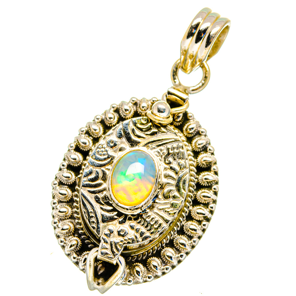Ethiopian Opal Pendants handcrafted by Ana Silver Co - PD16349
