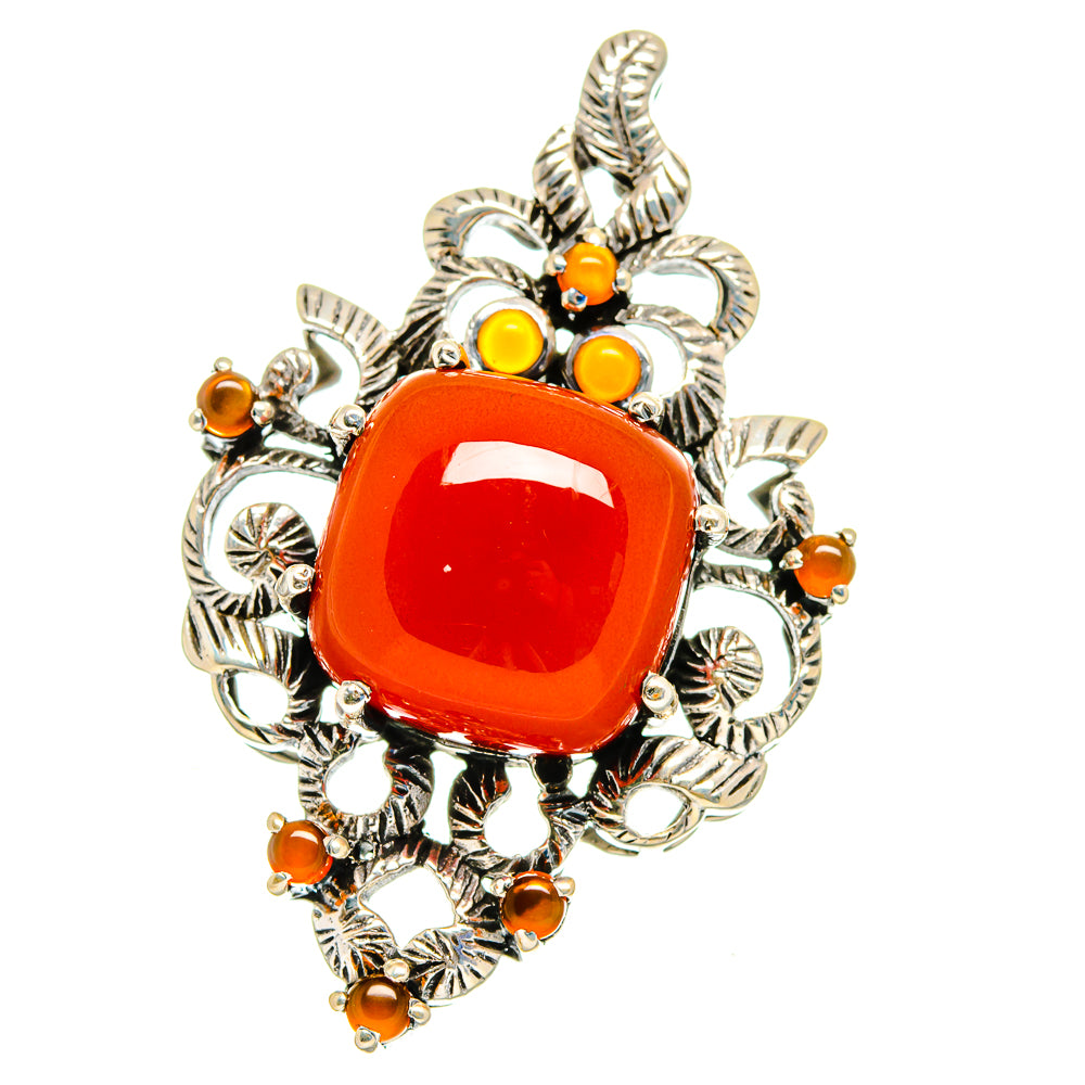 Carnelian Pendants handcrafted by Ana Silver Co - PD16359