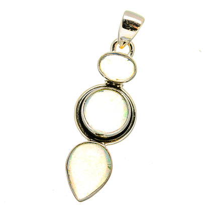 Ethiopian Opal Pendants handcrafted by Ana Silver Co - PD16406