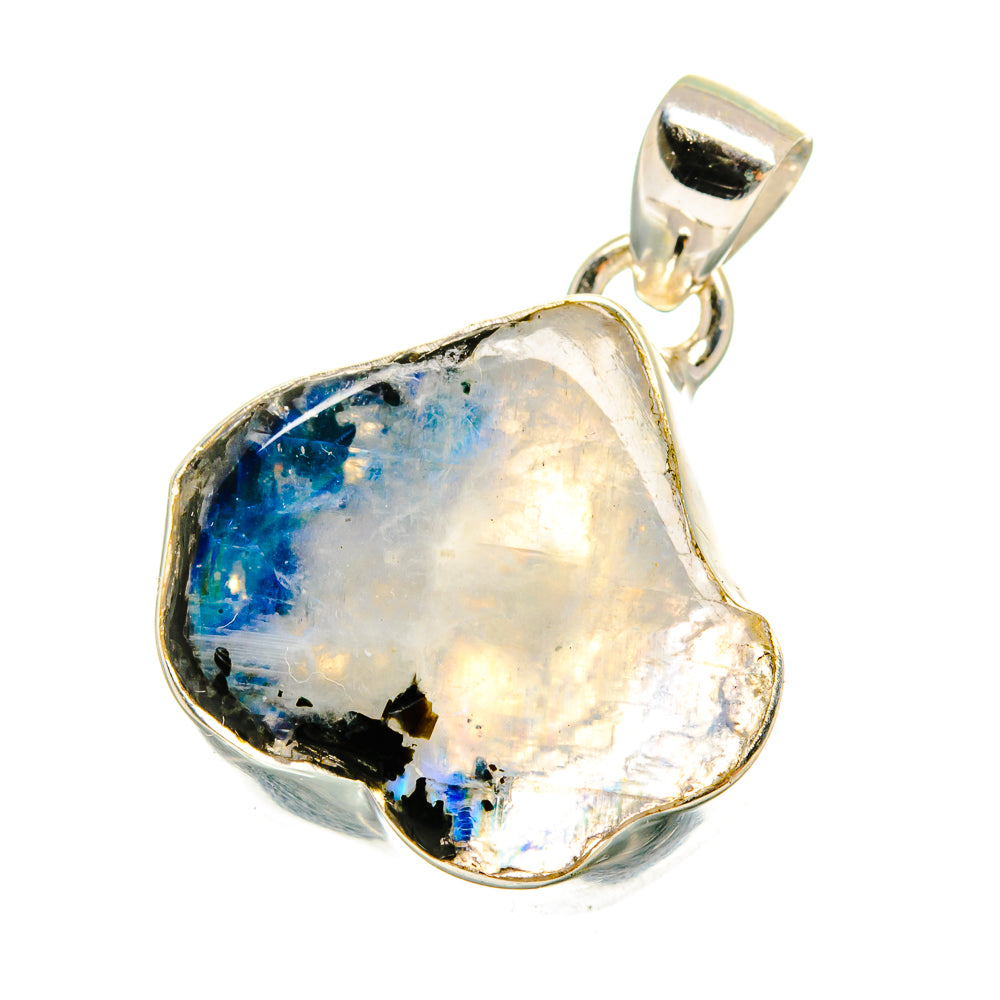 Rainbow Moonstone Pendants handcrafted by Ana Silver Co - PD16422