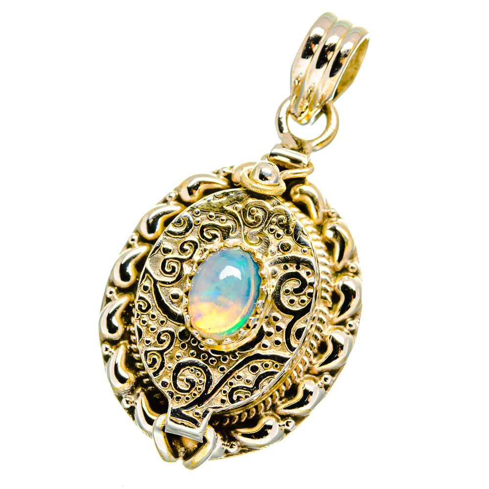 Ethiopian Opal Pendants handcrafted by Ana Silver Co - PD16430