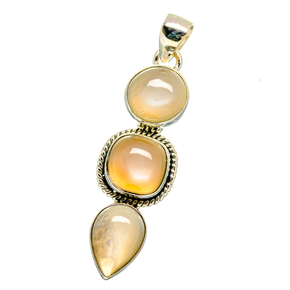 Moonstone Pendants handcrafted by Ana Silver Co - PD16436
