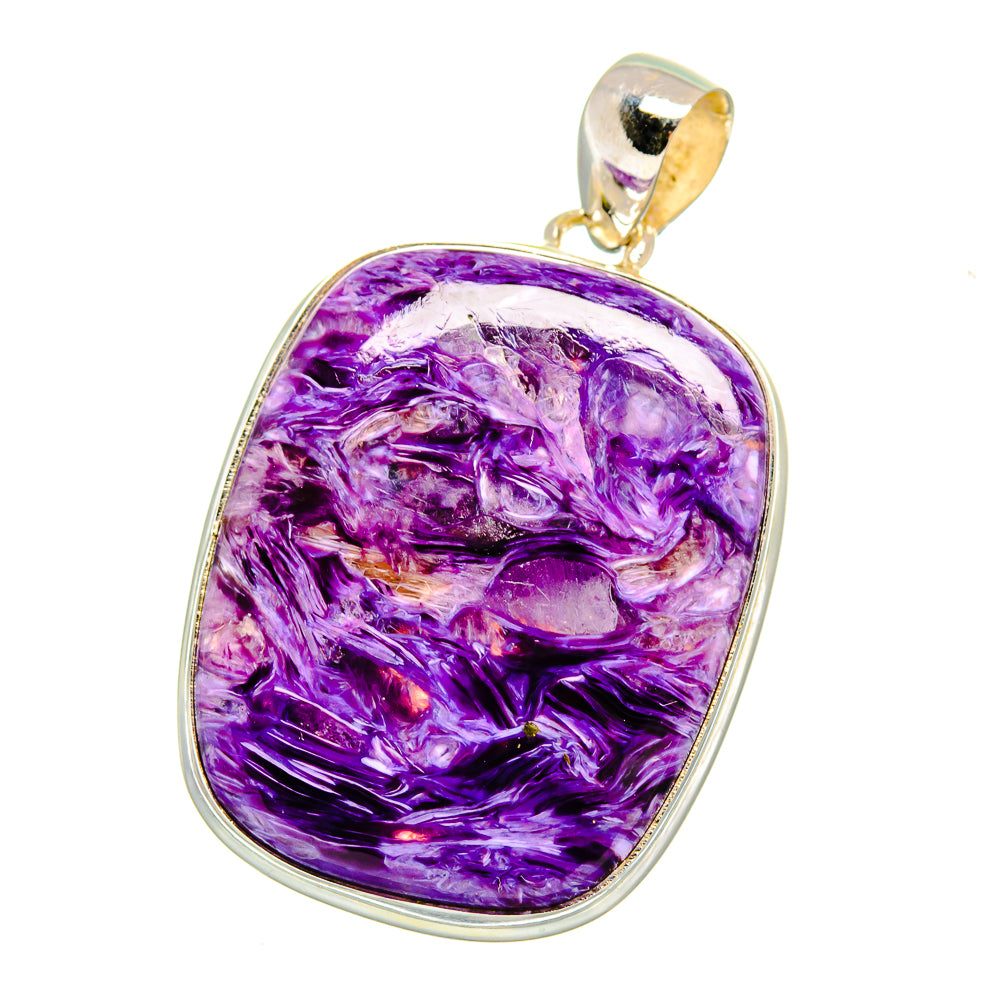 Charoite Pendants handcrafted by Ana Silver Co - PD16470