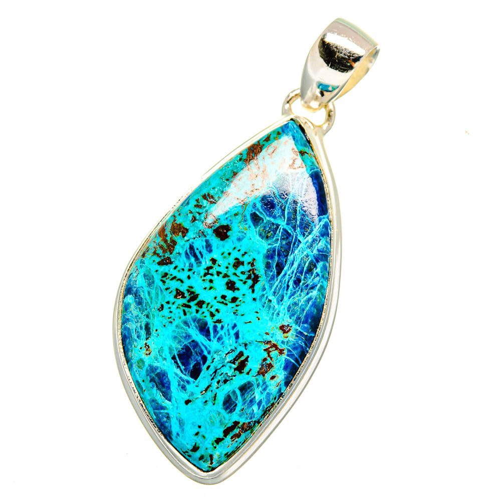 Shattuckite Pendants handcrafted by Ana Silver Co - PD16473