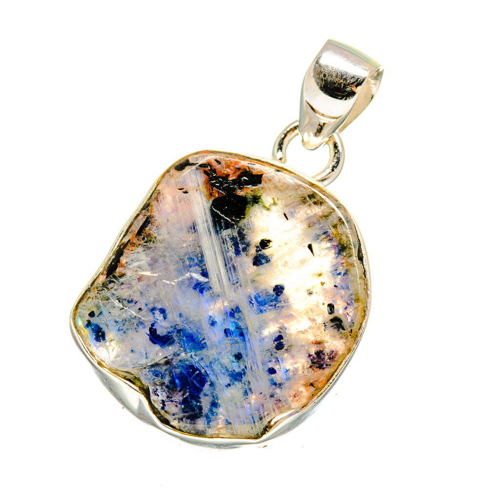 Rainbow Moonstone Pendants handcrafted by Ana Silver Co - PD16475