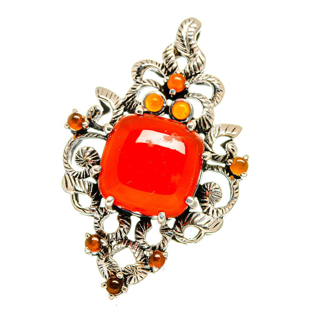 Carnelian Pendants handcrafted by Ana Silver Co - PD16507