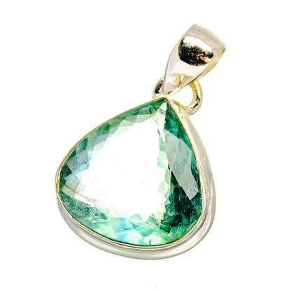 Green Fluorite Pendants handcrafted by Ana Silver Co - PD16514