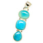 Larimar Pendants handcrafted by Ana Silver Co - PD16516