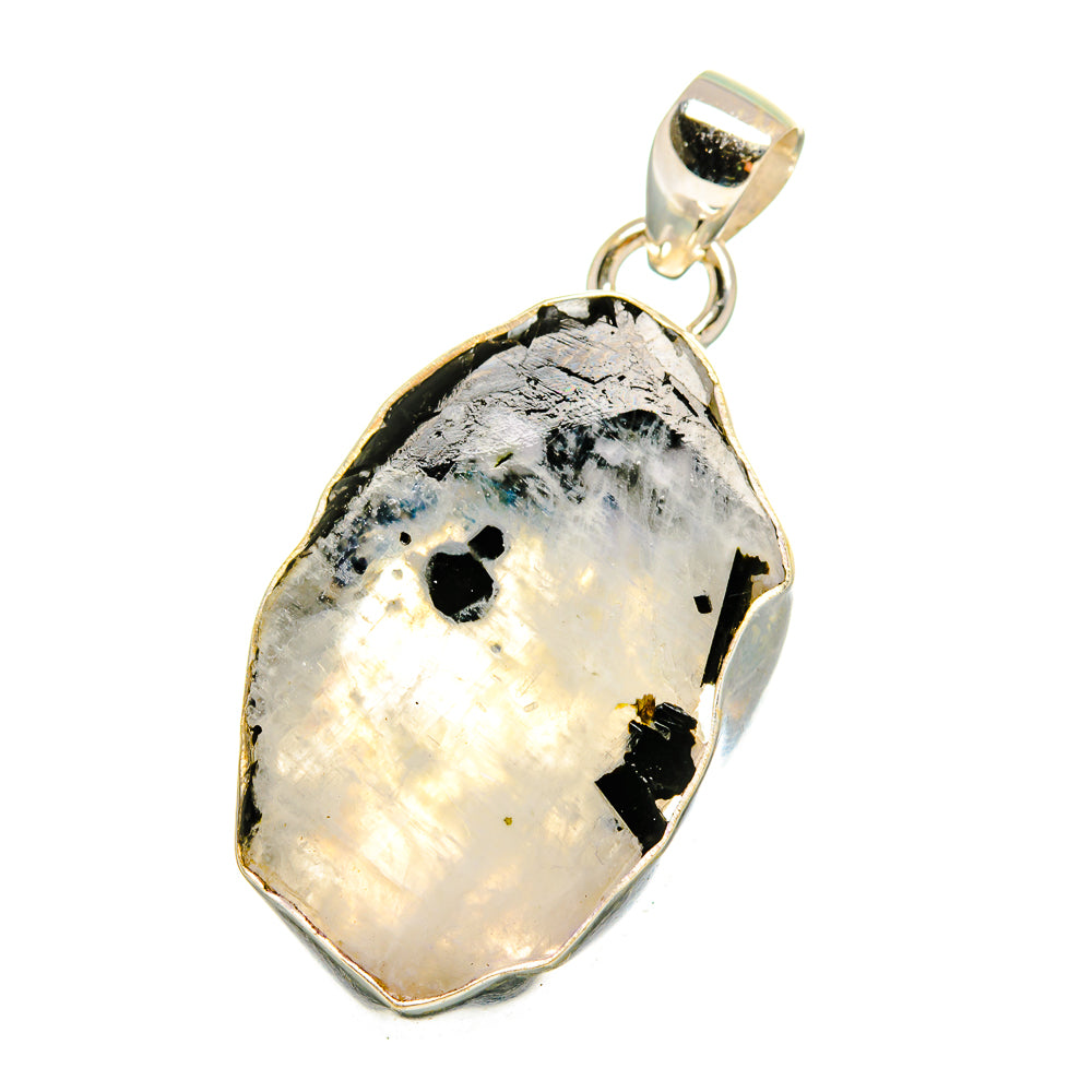 Rainbow Moonstone Pendants handcrafted by Ana Silver Co - PD16517