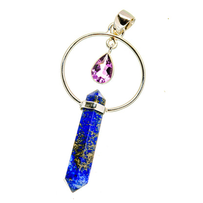 Lapis Lazuli Pendants handcrafted by Ana Silver Co - PD16529