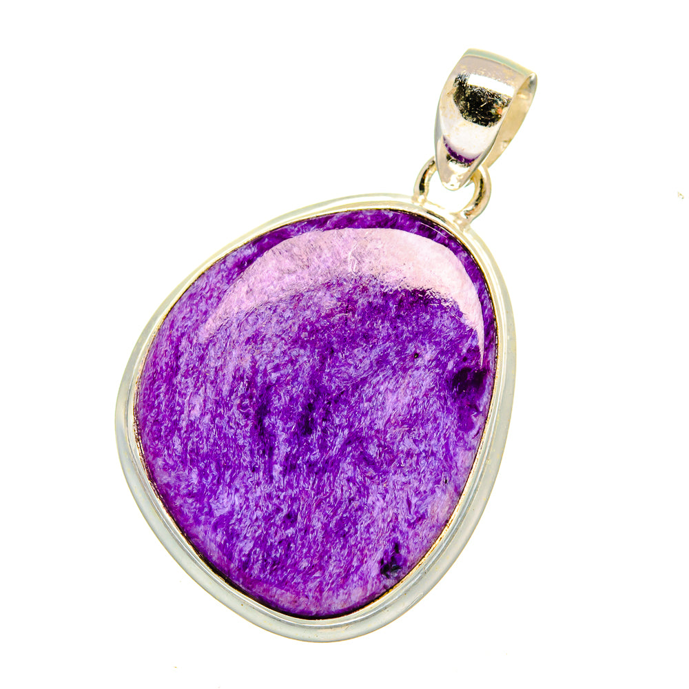 Charoite Pendants handcrafted by Ana Silver Co - PD16544