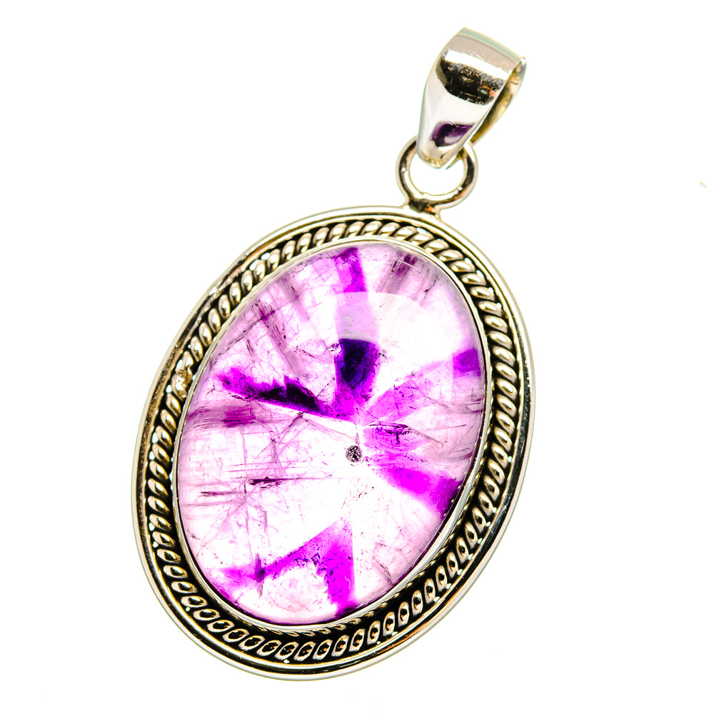 Star Amethyst Pendants handcrafted by Ana Silver Co - PD16551