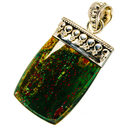 Bloodstone Pendants handcrafted by Ana Silver Co - PD16593