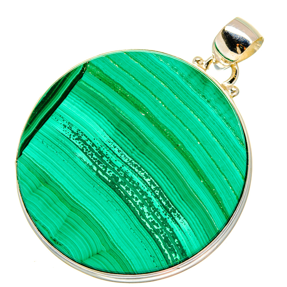 Malachite Pendants handcrafted by Ana Silver Co - PD16600