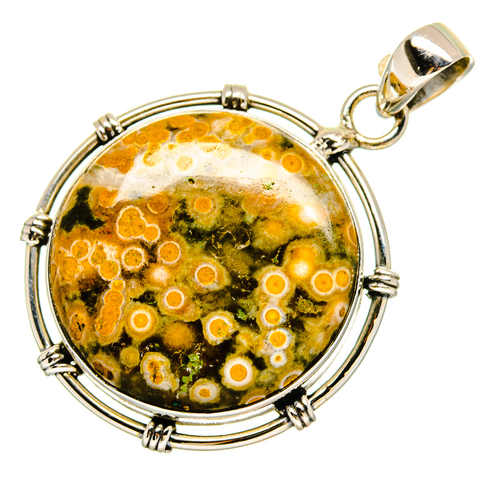 Ocean Jasper Pendants handcrafted by Ana Silver Co - PD16605
