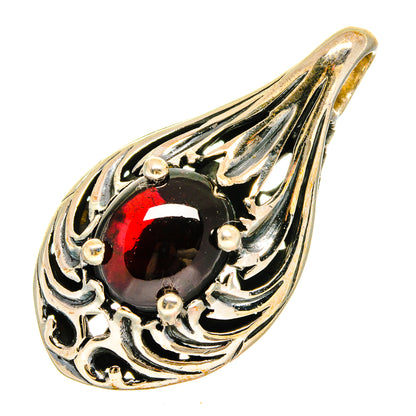Garnet Pendants handcrafted by Ana Silver Co - PD16614