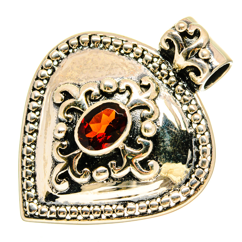 Garnet Pendants handcrafted by Ana Silver Co - PD16615