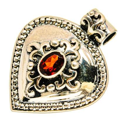Garnet Pendants handcrafted by Ana Silver Co - PD16615