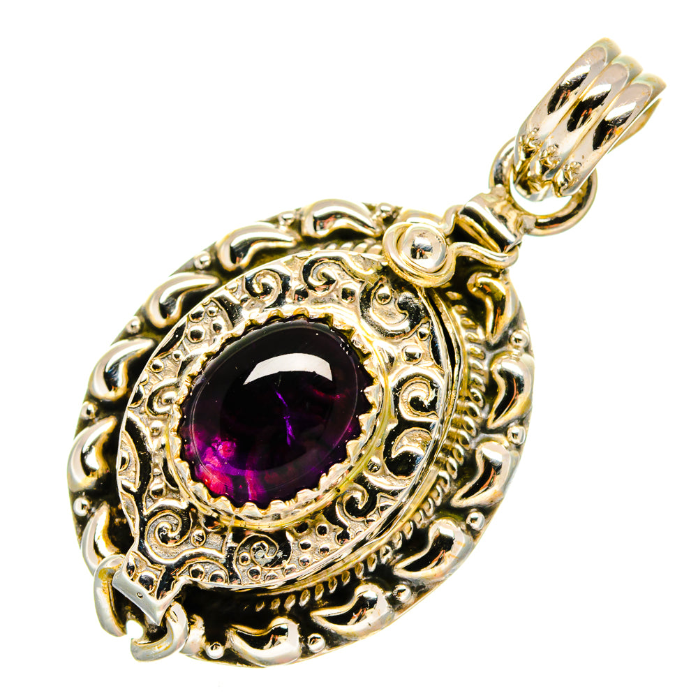 Amethyst Pendants handcrafted by Ana Silver Co - PD16616