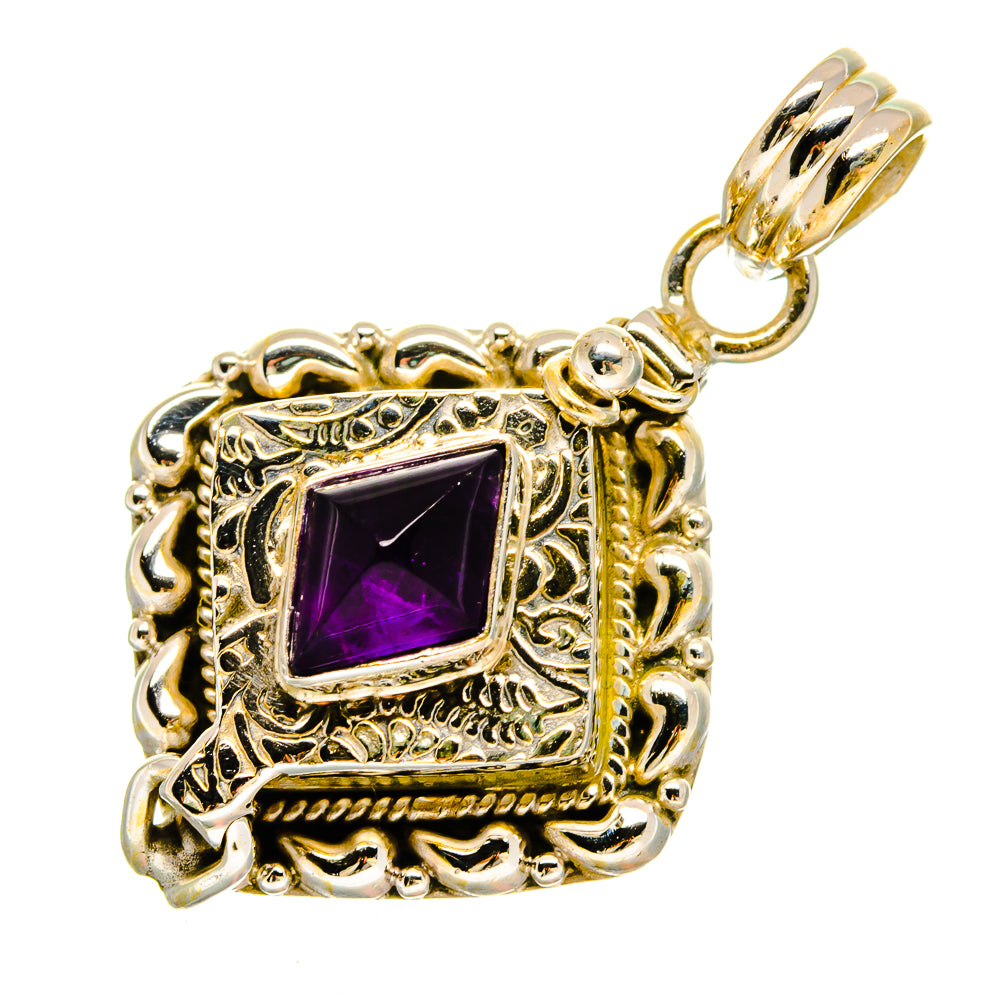 Amethyst Pendants handcrafted by Ana Silver Co - PD16620