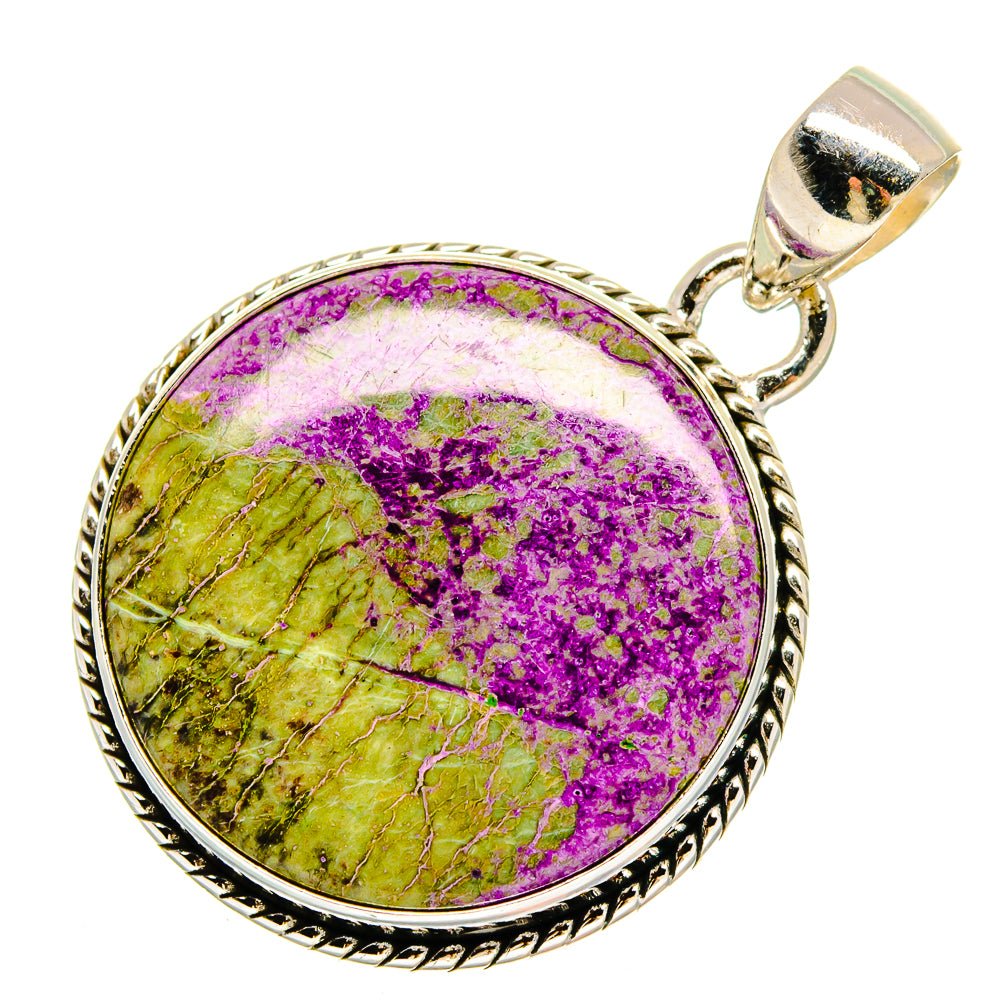 Stichtite Pendants handcrafted by Ana Silver Co - PD16621