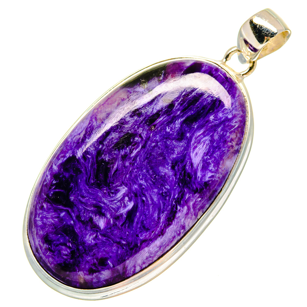 Charoite Pendants handcrafted by Ana Silver Co - PD16626