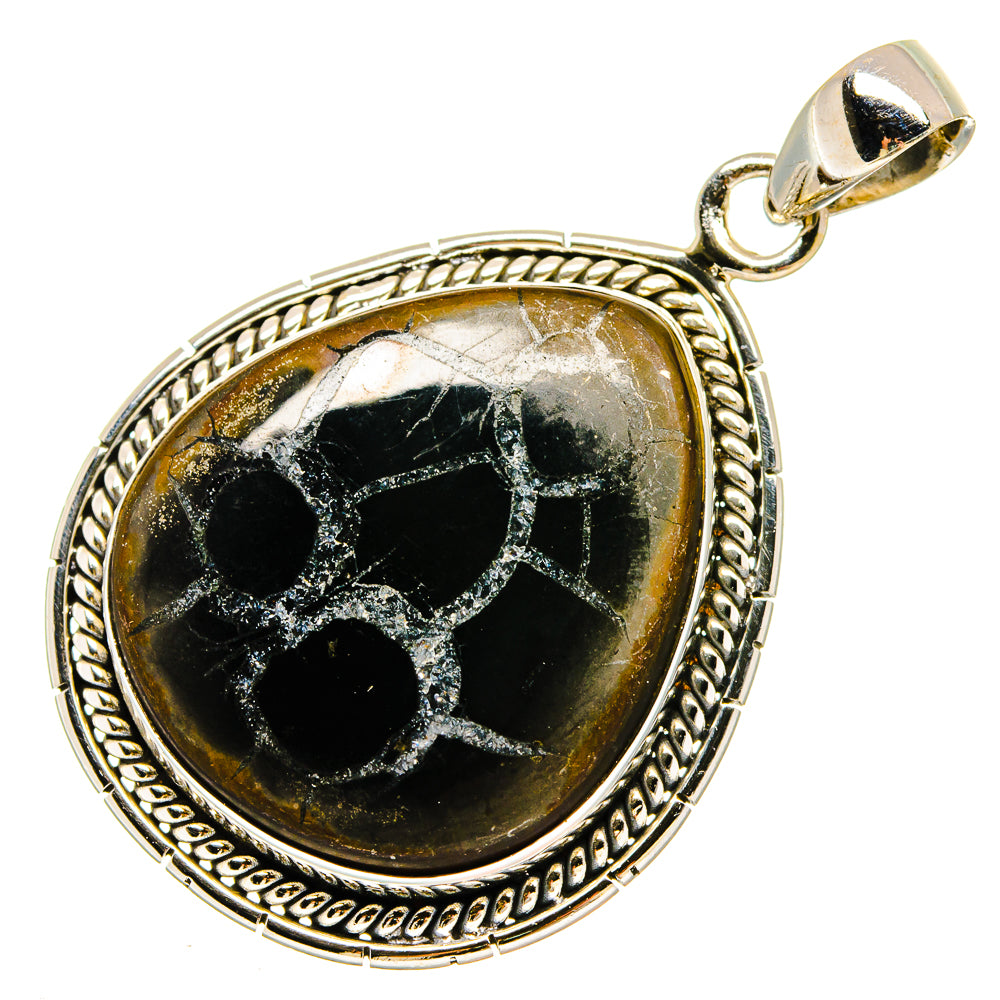 Septarian Geode Pendants handcrafted by Ana Silver Co - PD16631