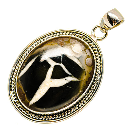 Septarian Geode Pendants handcrafted by Ana Silver Co - PD16632