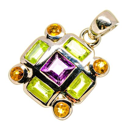 Peridot Pendants handcrafted by Ana Silver Co - PD16645