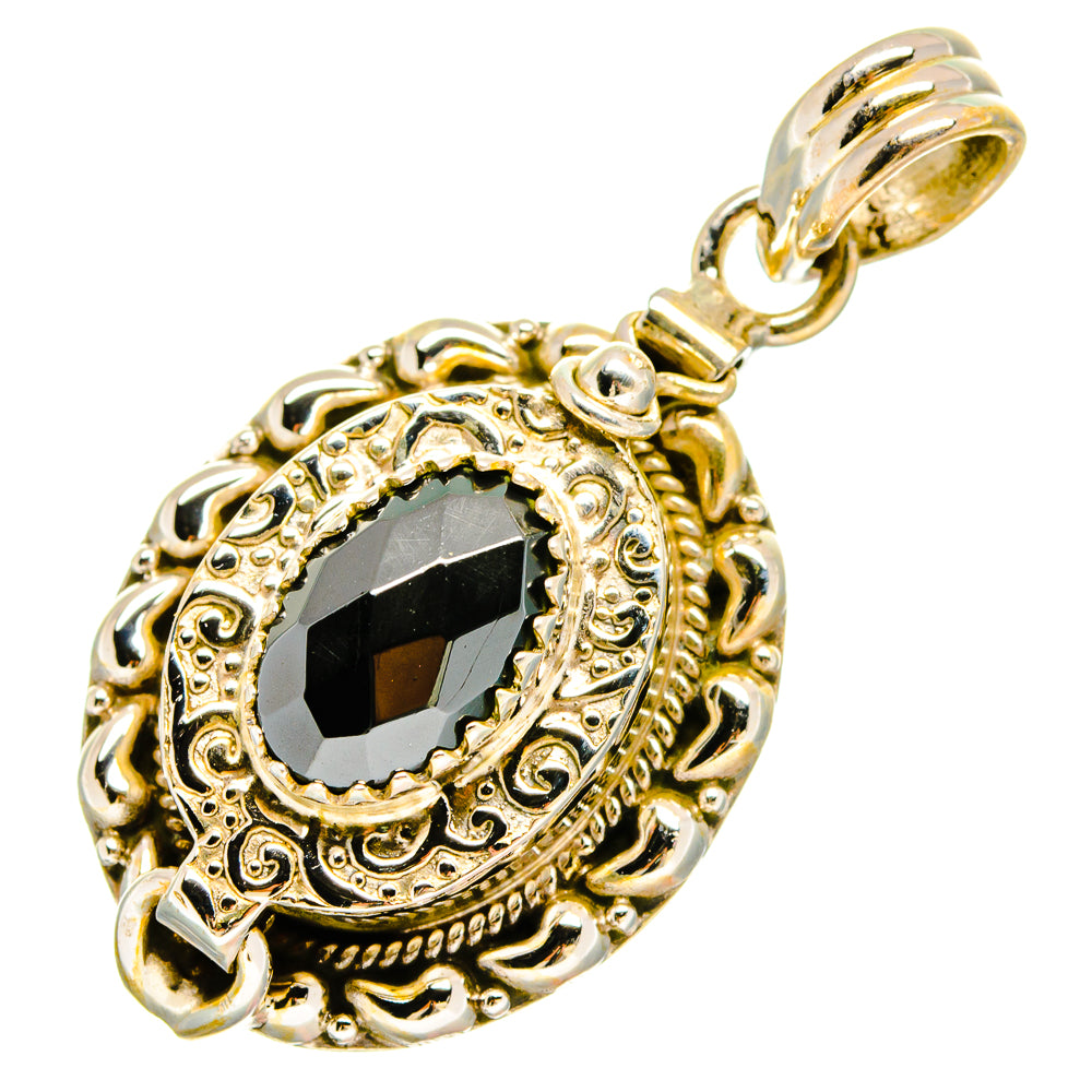 Hematite Pendants handcrafted by Ana Silver Co - PD16648